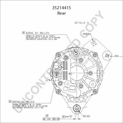 Alternator Prestolite electric 35214415