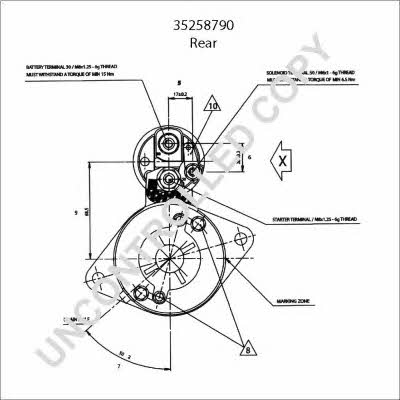 Starter Prestolite electric 35258790