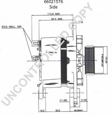 Alternator Prestolite electric 66021576