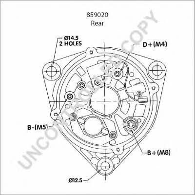 859020 Prestolite electric Alternator
