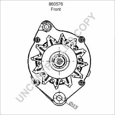 Alternator Prestolite electric 860576