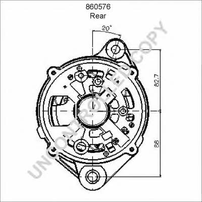 860576 Prestolite electric Alternator