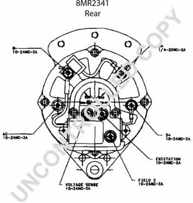 Alternator Prestolite electric 8MR2341