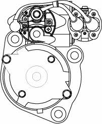  M93R3008SE Starter M93R3008SE