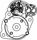  M93R3015SE Starter M93R3015SE