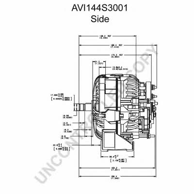 Alternator Prestolite electric AVI144S3001