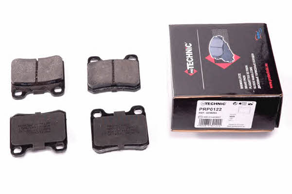 Protechnic PRP0122 Brake Pad Set, disc brake PRP0122