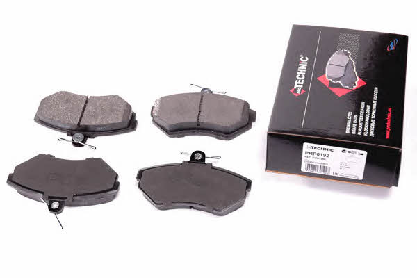 Protechnic PRP0192 Brake Pad Set, disc brake PRP0192