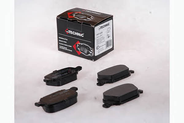 Protechnic PRP0206 Brake Pad Set, disc brake PRP0206