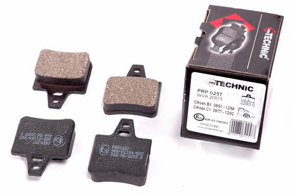 Protechnic PRP0257 Brake Pad Set, disc brake PRP0257