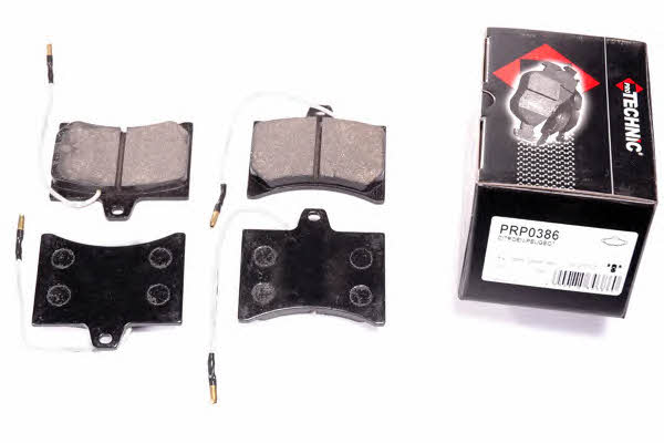 Protechnic PRP0386 Brake Pad Set, disc brake PRP0386