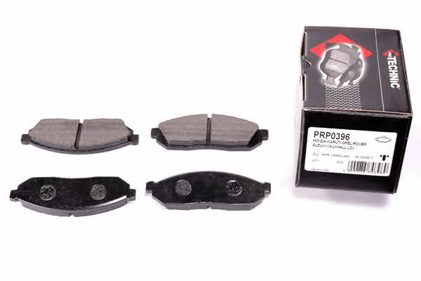 Protechnic PRP0396 Brake Pad Set, disc brake PRP0396