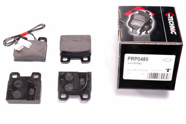 Protechnic PRP0489 Brake Pad Set, disc brake PRP0489