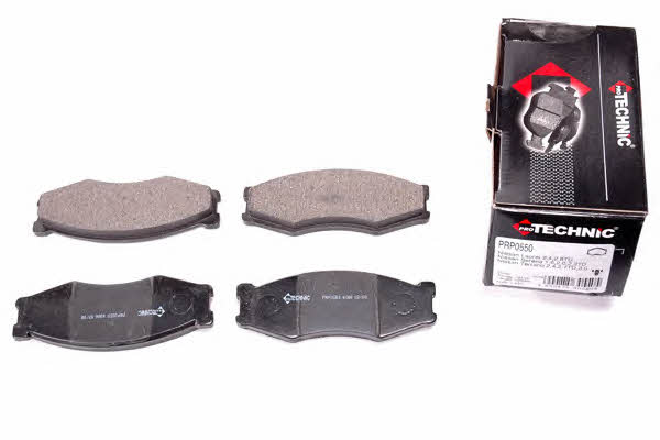 Protechnic PRP0550 Brake Pad Set, disc brake PRP0550