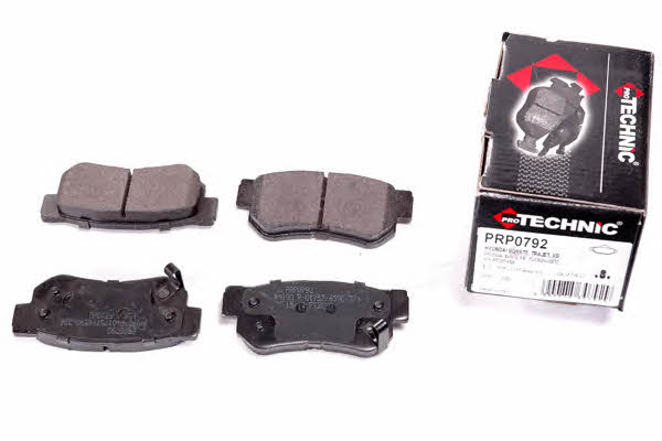 Protechnic PRP0792 Brake Pad Set, disc brake PRP0792