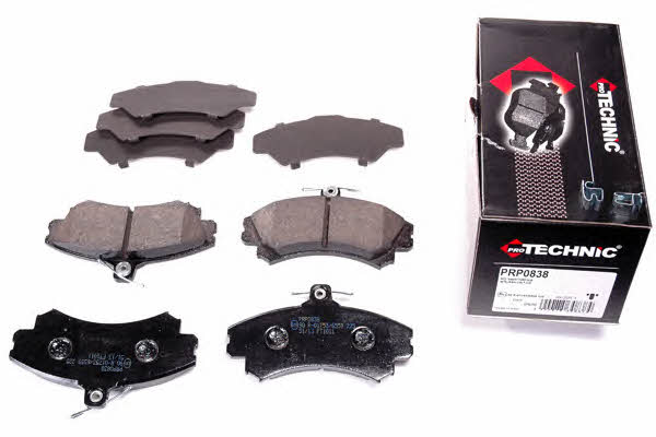 Protechnic PRP0838 Brake Pad Set, disc brake PRP0838