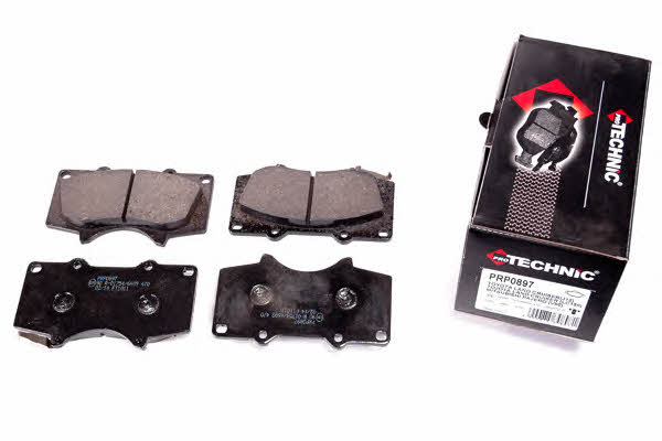 Protechnic PRP0897 Brake Pad Set, disc brake PRP0897