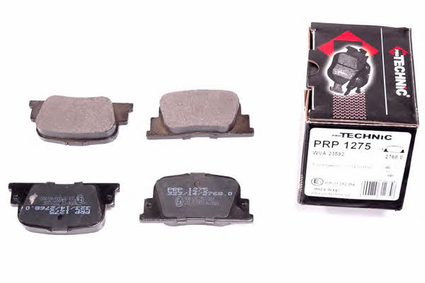 Protechnic PRP1275 Brake Pad Set, disc brake PRP1275
