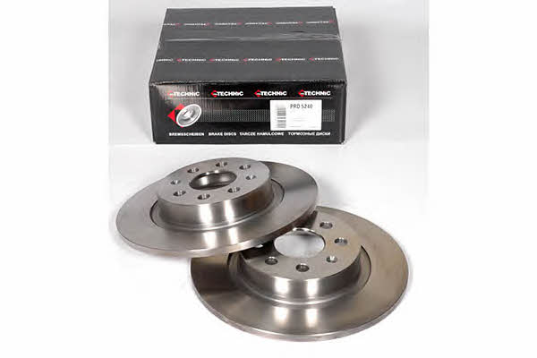 Protechnic PRD5240 Rear brake disc, non-ventilated PRD5240