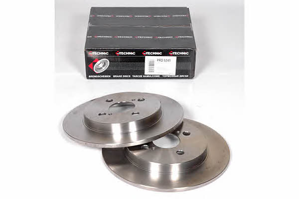 Protechnic PRD5241 Rear brake disc, non-ventilated PRD5241