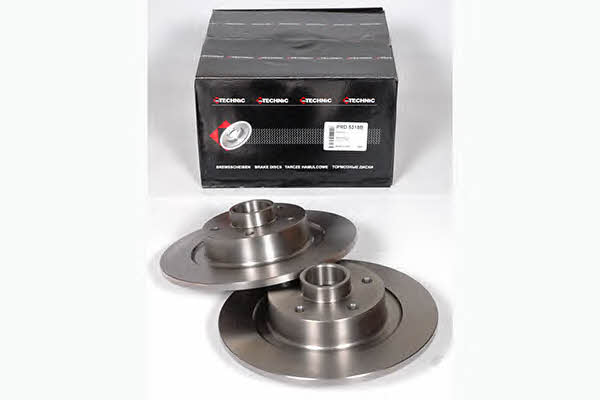 Protechnic PRD5318B Rear brake disc, non-ventilated PRD5318B