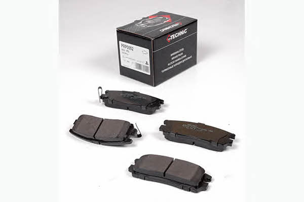 Protechnic PRP0552 Brake Pad Set, disc brake PRP0552