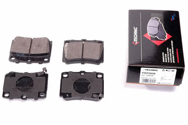 Protechnic PRP0606 Brake Pad Set, disc brake PRP0606