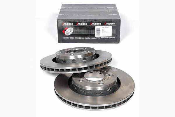 Protechnic PRD2290 Rear ventilated brake disc PRD2290