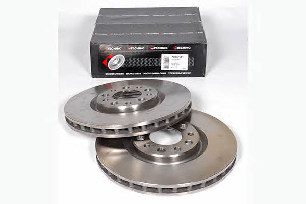 Protechnic PRD2311 Front brake disc ventilated PRD2311