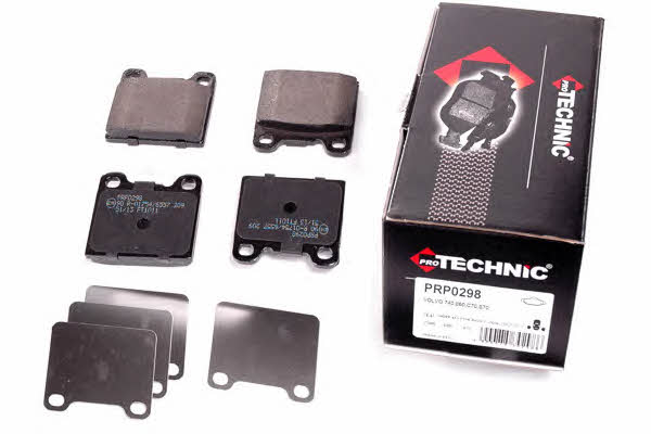 Protechnic PRP0298 Brake Pad Set, disc brake PRP0298