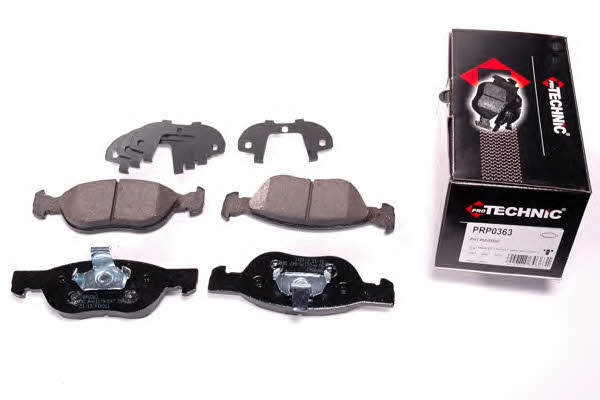 Protechnic PRP0363 Brake Pad Set, disc brake PRP0363