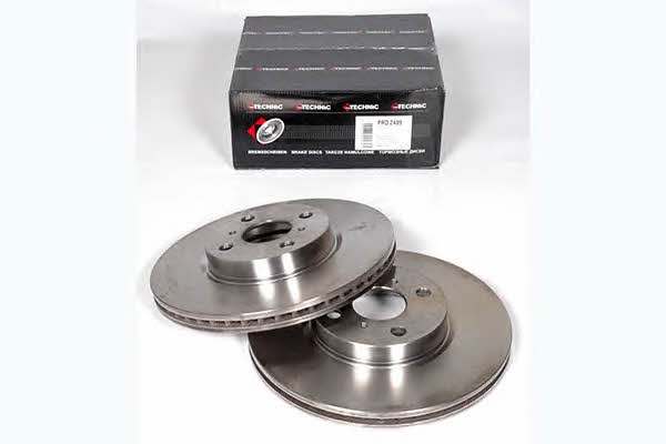 Protechnic PRD2489 Front brake disc ventilated PRD2489