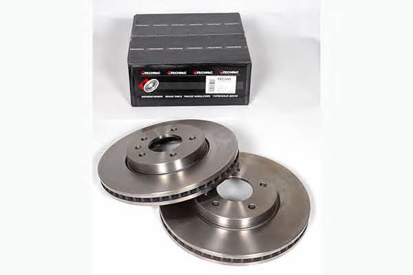 Protechnic PRD2499 Front brake disc ventilated PRD2499