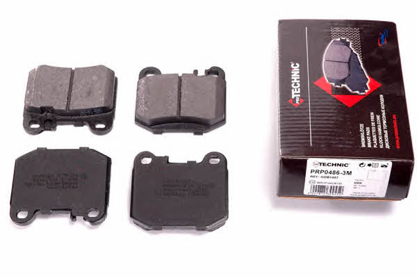 Protechnic PRP0486-3M Brake Pad Set, disc brake PRP04863M