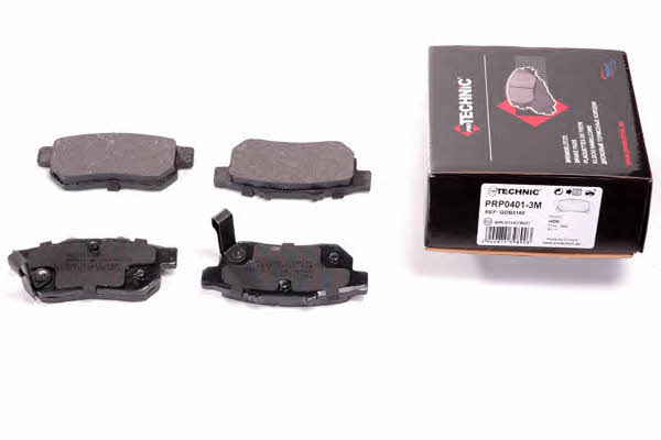 Protechnic PRP0401-3M Brake Pad Set, disc brake PRP04013M