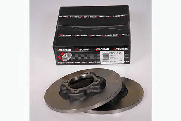 Protechnic PRD1164 Unventilated front brake disc PRD1164