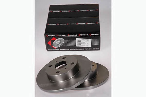 Protechnic PRD1168 Unventilated front brake disc PRD1168
