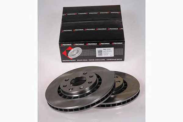 Protechnic PRD2101 Front brake disc ventilated PRD2101
