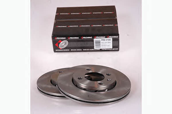 Protechnic PRD2108 Front brake disc ventilated PRD2108