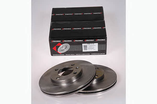 Protechnic PRD2110 Front brake disc ventilated PRD2110