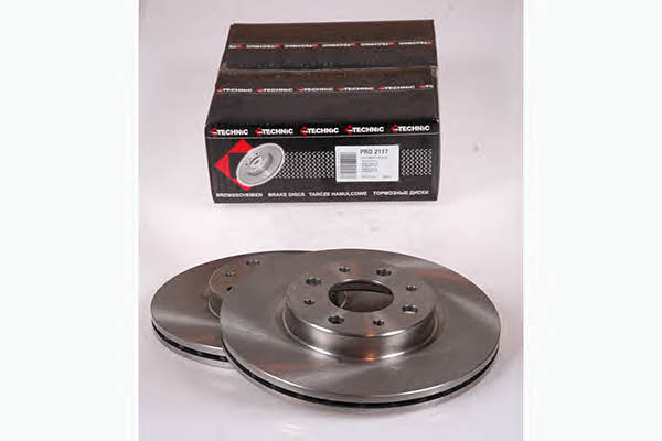 Protechnic PRD2117 Front brake disc ventilated PRD2117