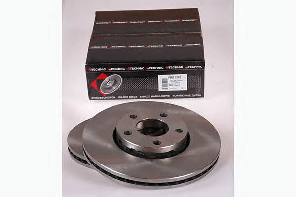 Protechnic PRD2163 Front brake disc ventilated PRD2163