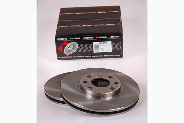 Protechnic PRD2167 Front brake disc ventilated PRD2167