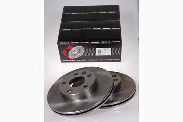 Protechnic PRD2173 Front brake disc ventilated PRD2173