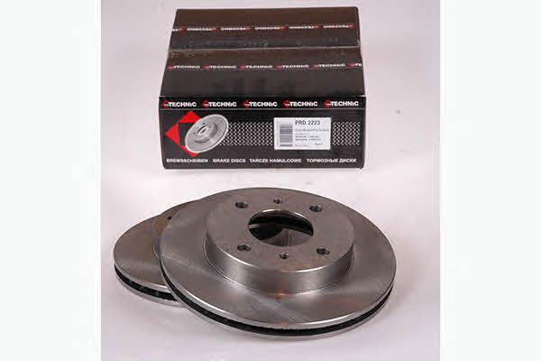 Protechnic PRD2223 Front brake disc ventilated PRD2223