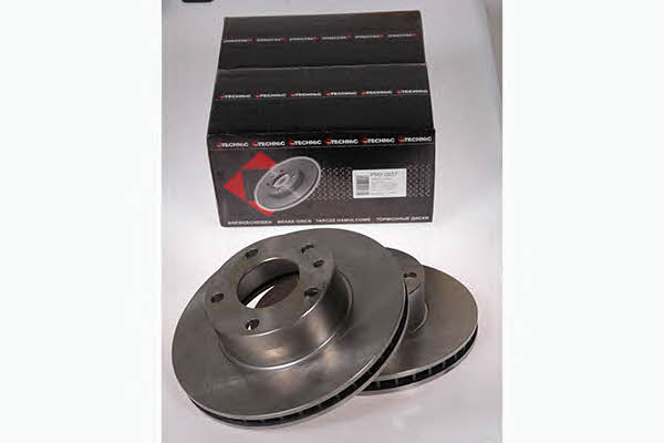 Protechnic PRD2237 Front brake disc ventilated PRD2237