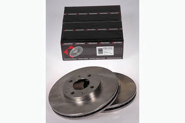 Protechnic PRD2242 Front brake disc ventilated PRD2242
