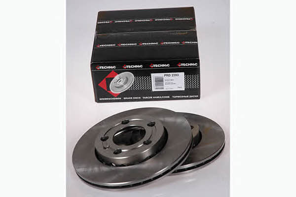 Protechnic PRD2283 Front brake disc ventilated PRD2283