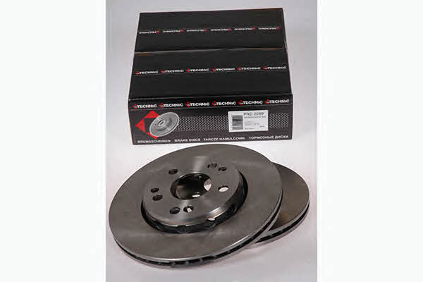 Protechnic PRD2289 Front brake disc ventilated PRD2289