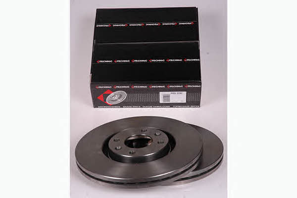 Protechnic PRD2292 Front brake disc ventilated PRD2292